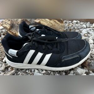 Adidas Classic Black and White Trainers